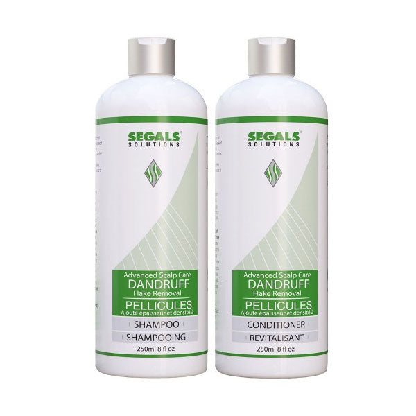 Segals Dandruff Flake Removal Shampoo Conditioner Duo, 8oz Each