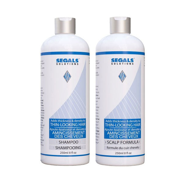 Segals Thin-Looking Shampoo Scalp Formula Duo, 8oz Each