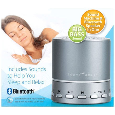 Sound Oasis Bluetooth Sleep Sound Therapy System BST-100