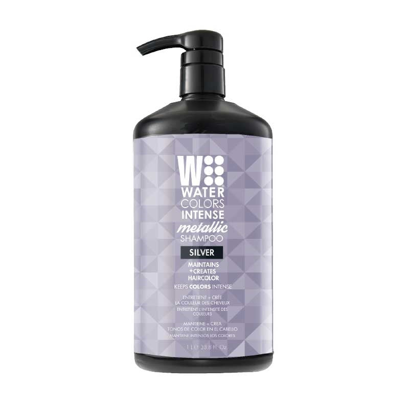 Tressa Watercolors Intense Metallic Silver Shampoo 1 L