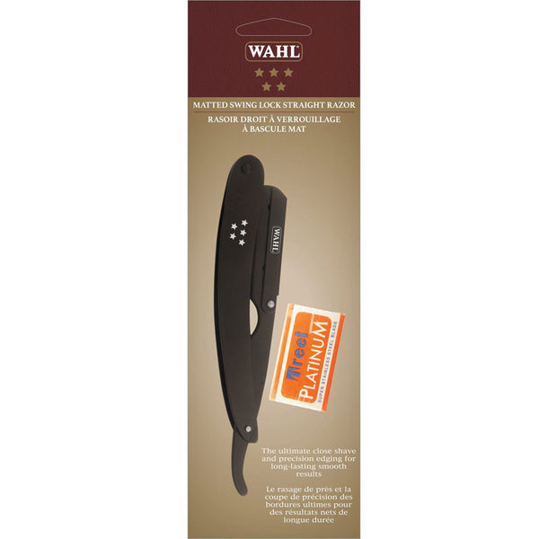 Wahl Matted Swing Lock Straight Razor #56751